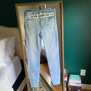 american eagle high rise jegging